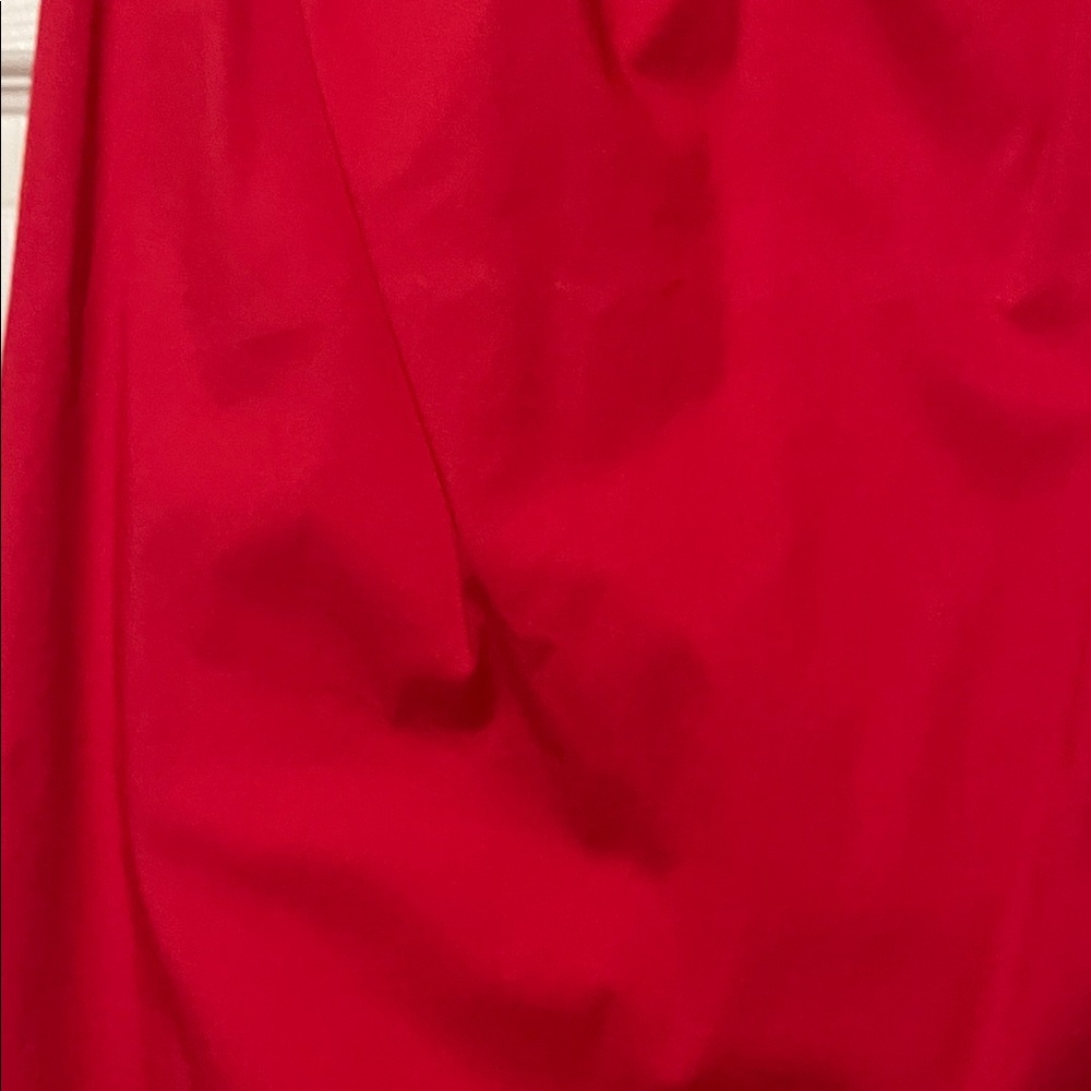 Chic Red Ruffle Mini Dress - Picture 5 of 11